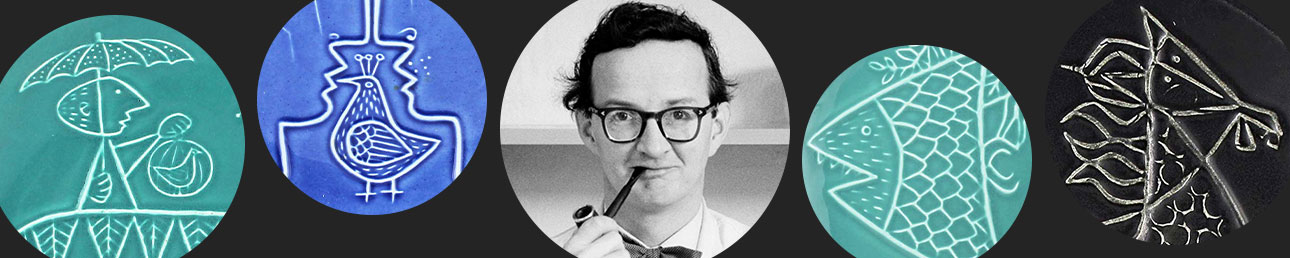Stig Lindberg（スティグ・リンドベリ）の Piazzaシリーズ（1960年